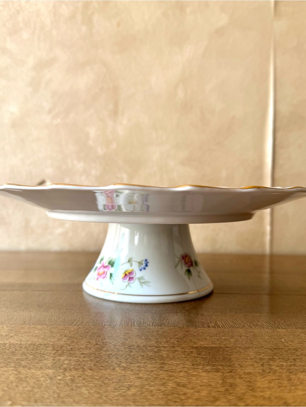 Andrea By Sadek Spring Night Ceramic Cake Plate with Server - Picture 3 of 16